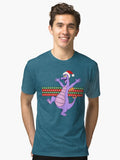 Happy little purple dragon of imagination Christmas holidays sweater jumper Tri blend T Shirt Sweater Trending US Hot Ri