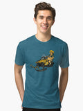 Green Bay Packers Cheese Head Superfan Tri blend T Shirt T Shirt Trending US Daily Wear
