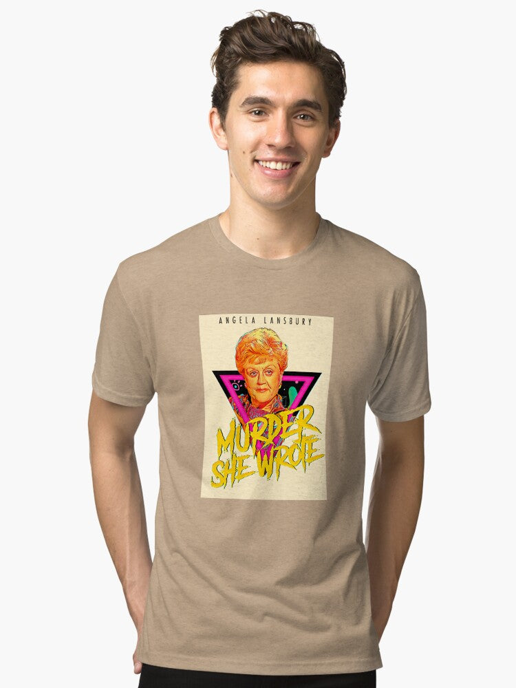 Murder She Wrote Retro Realness Tri blend T Shirt T Shirt Premium Print Best Seller Look