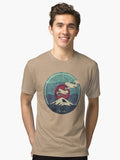 Fuji Tri blend T Shirt T Shirt Viral TikTok Daily Wear