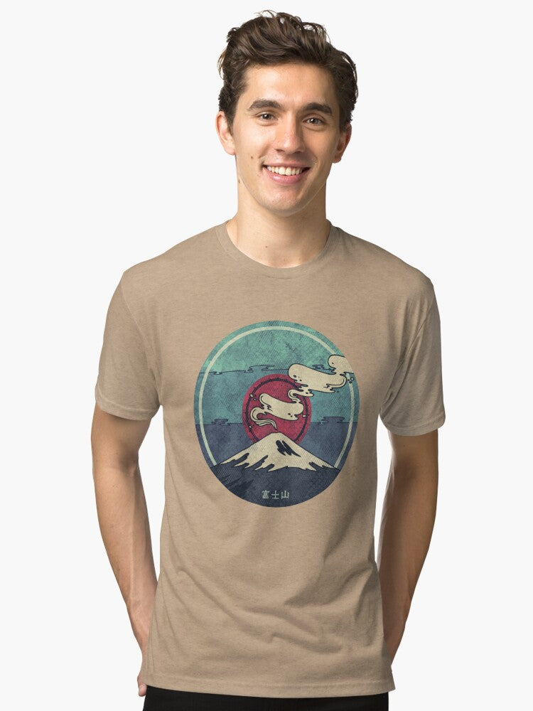Fuji Tri blend T Shirt T Shirt Viral TikTok Daily Wear