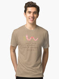 Wonderful Worm Tri blend T Shirt T Shirt Viral TikTok Fan Favorite