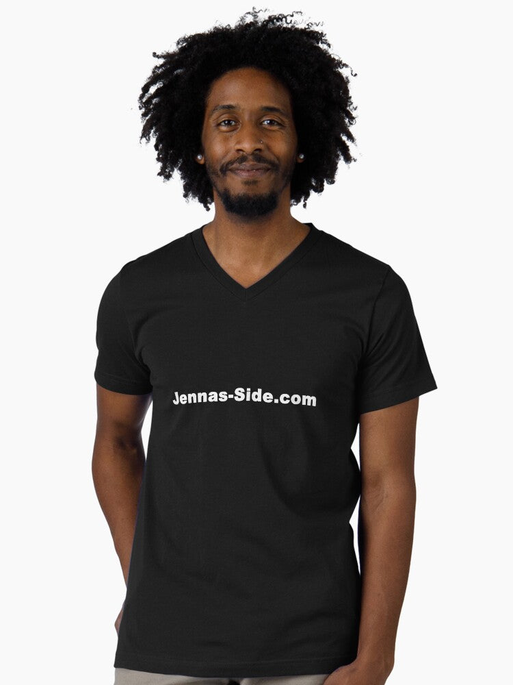 30 Rock Jennas Side com white V Neck T Shirt T Shirt High Search Demand Best Seller Look