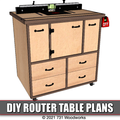 Router Table Plans | Premium Unisex T-Shirt
