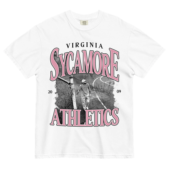 SYCAMORE Athletics Tee White | Premium Unisex T-Shirt