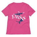 Yaasss Women S V Neck Tee V Neck T Shirt Minimal Style