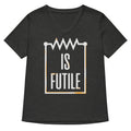 Resistor Is Futile Women S V Neck Tee V Neck T Shirt US Trend