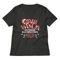 Griswold Exterior Illumination Women S V Neck Tee V Neck T Shirt US Trend