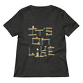 It S On Like Women V Neck Tee V Neck T Shirt Everyday Wear