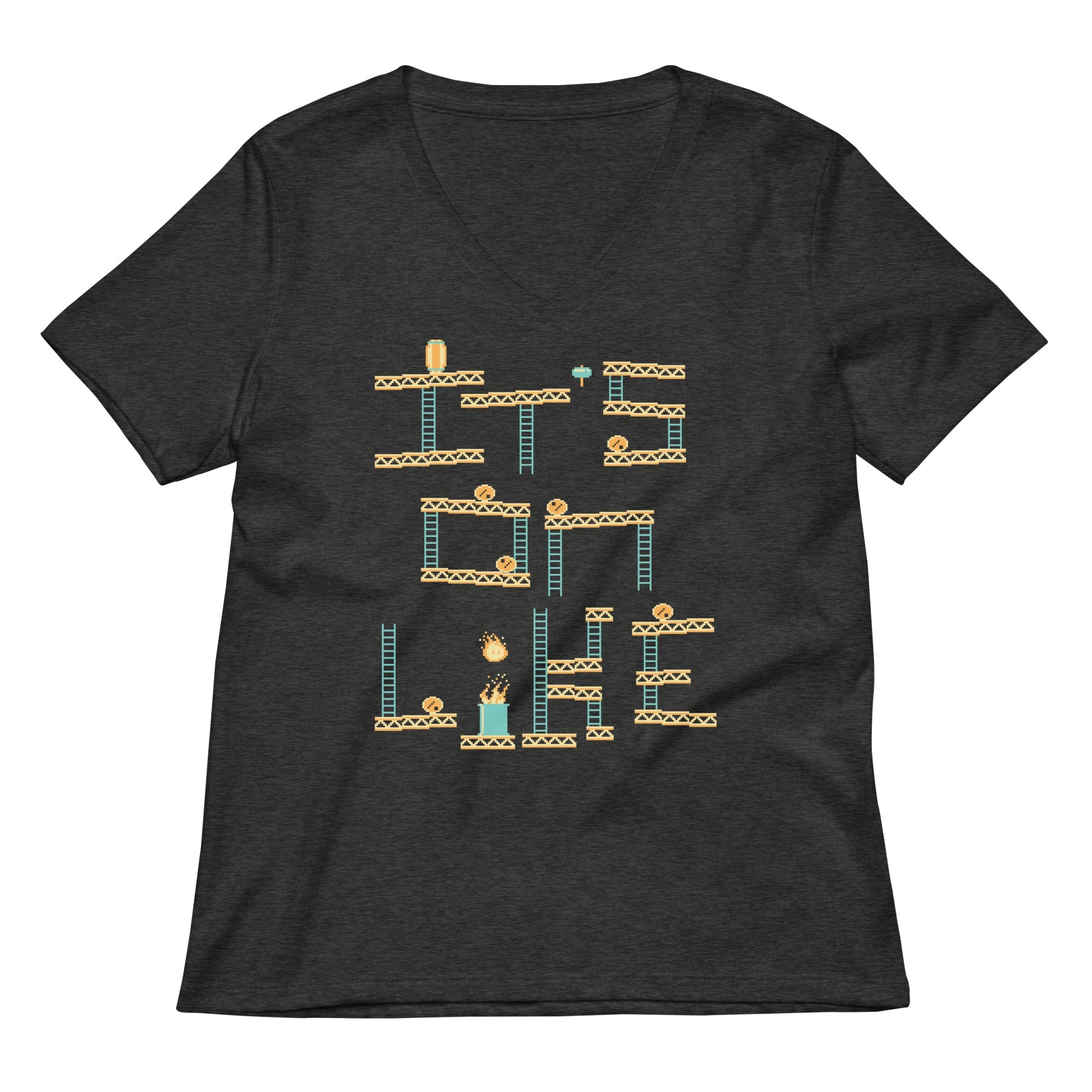 It S On Like Women V Neck Tee V Neck T Shirt Everyday Wear