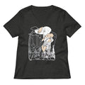 The Vampire S Kiss Women V Neck Tee V Neck T Shirt US Trend