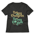Not My Dungeon Dragon Women S V Neck Tee V Neck T Shirt Gift Ready