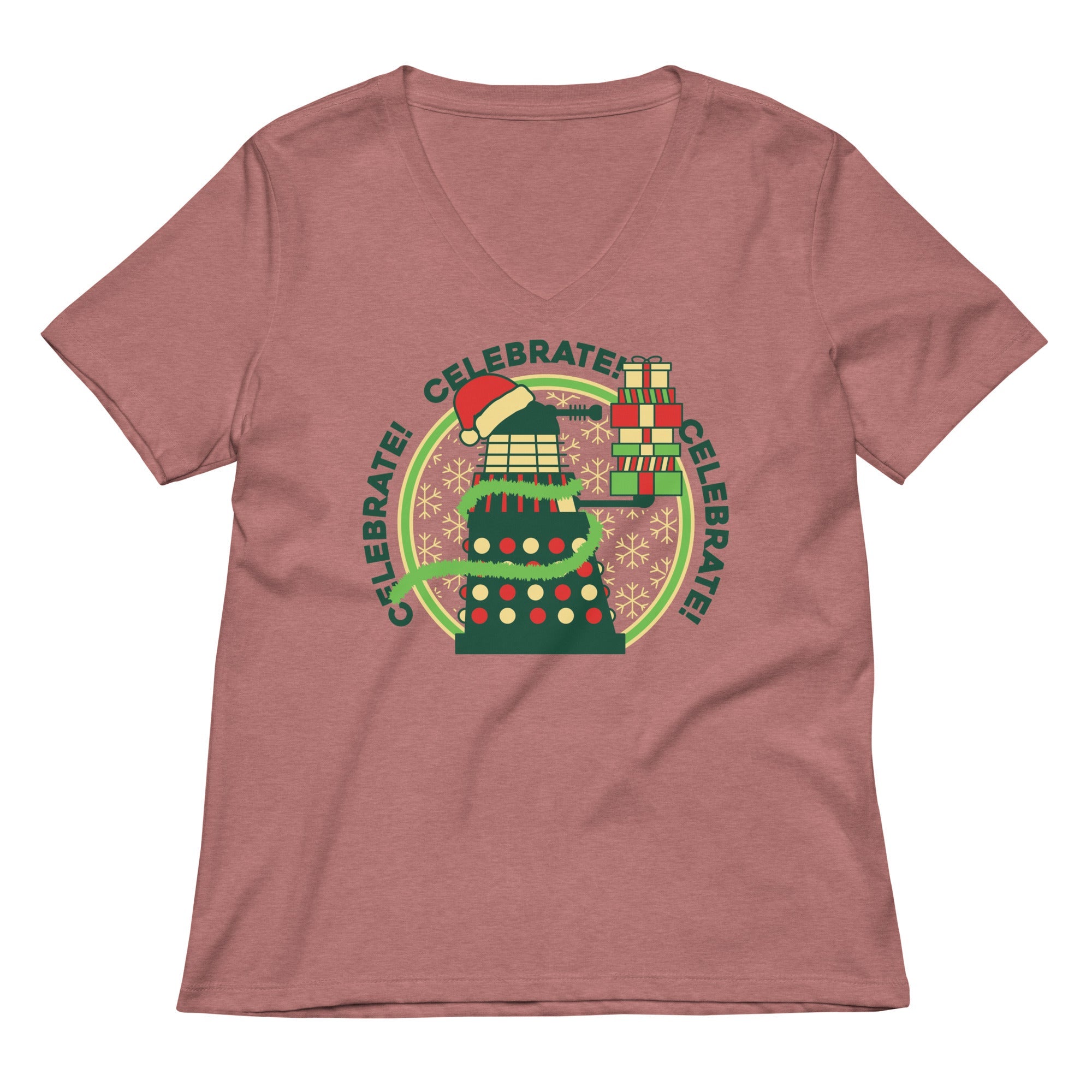 Celebrate Women S V Neck Tee V Neck T Shirt US Trend