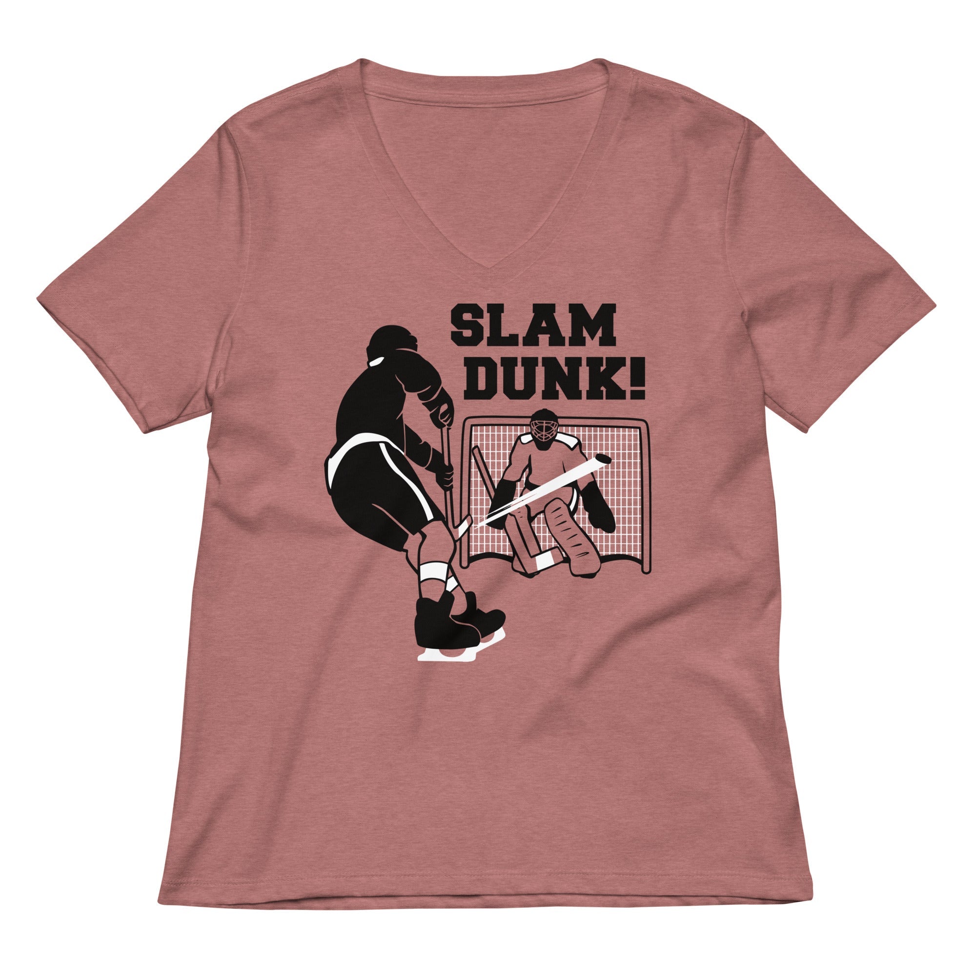 Slam Dunk Women S V Neck Tee V Neck T Shirt Clean Design