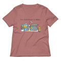 The Struggle Is Real Women S V Neck Tee V Neck T Shirt Premium Print