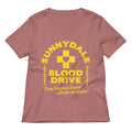 Sunnydale Blood Drive Women S V Neck Tee V Neck T Shirt Everyday Wear