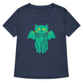 Cathulhu Women S V Neck Tee V Neck T Shirt Everyday Wear