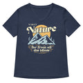 Visit Nature Women S V Neck Tee V Neck T Shirt Everyday Wear
