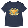 Black Lagoon Swim Team Women S V Neck Tee V Neck T Shirt Minimal Style