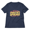 Meta Phors Be With You Women S V Neck Tee V Neck T Shirt Minimal Style