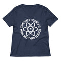 More Art Than Science Women S V Neck Tee V Neck T Shirt US Trend