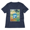 Garden In Bloom Women S V Neck Tee V Neck T Shirt Minimal Style