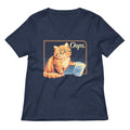 Oops Women S V Neck Tee V Neck T Shirt Clean Design