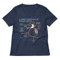 A Simple Question Of Weight Ratios Women S V Neck Tee V Neck T Shirt Everyday Wear