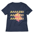Amaze Women S V Neck Tee V Neck T Shirt Premium Print