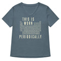 This Is Worn Periodically Women S V Neck Tee V Neck T Shirt US Trend