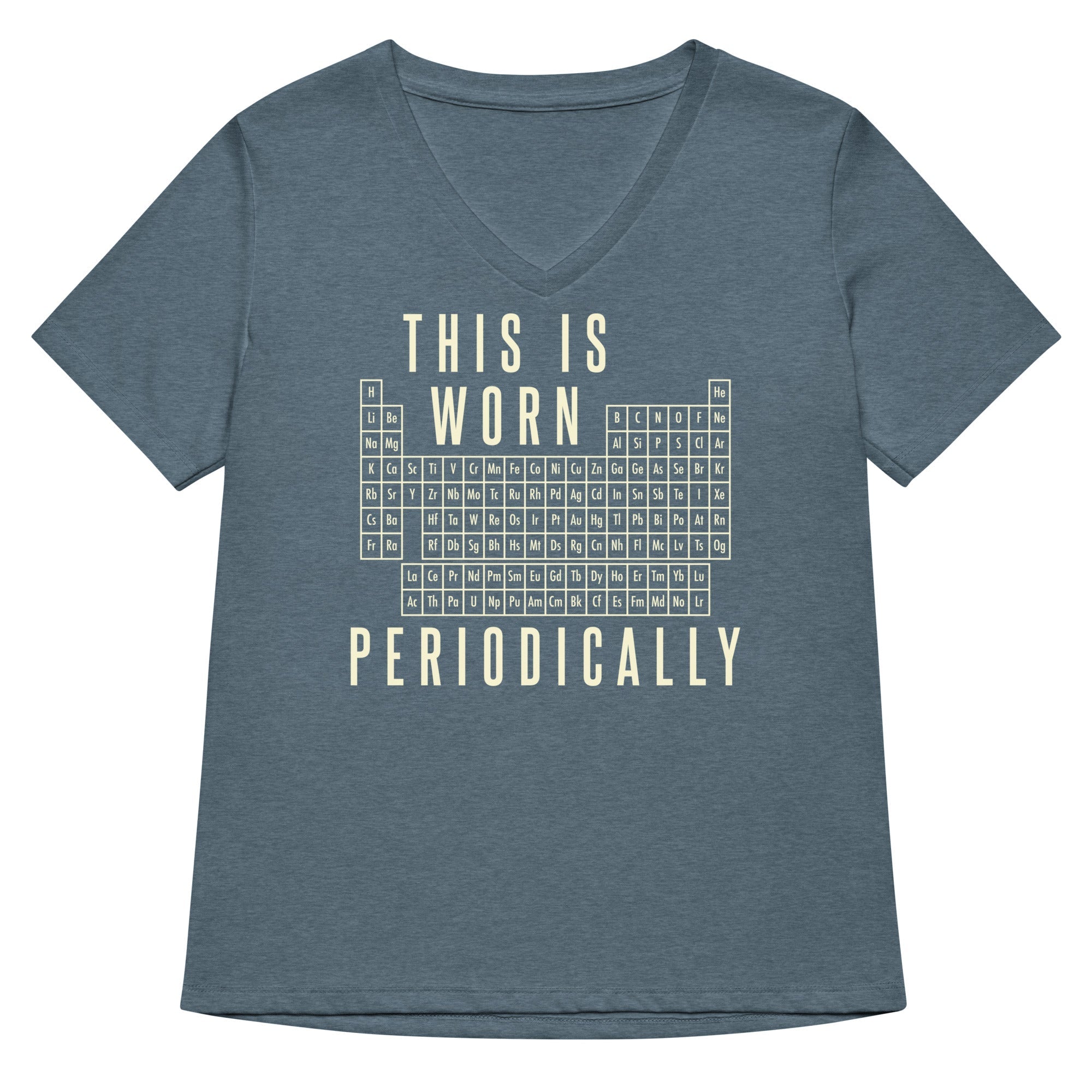 This Is Worn Periodically Women S V Neck Tee V Neck T Shirt US Trend
