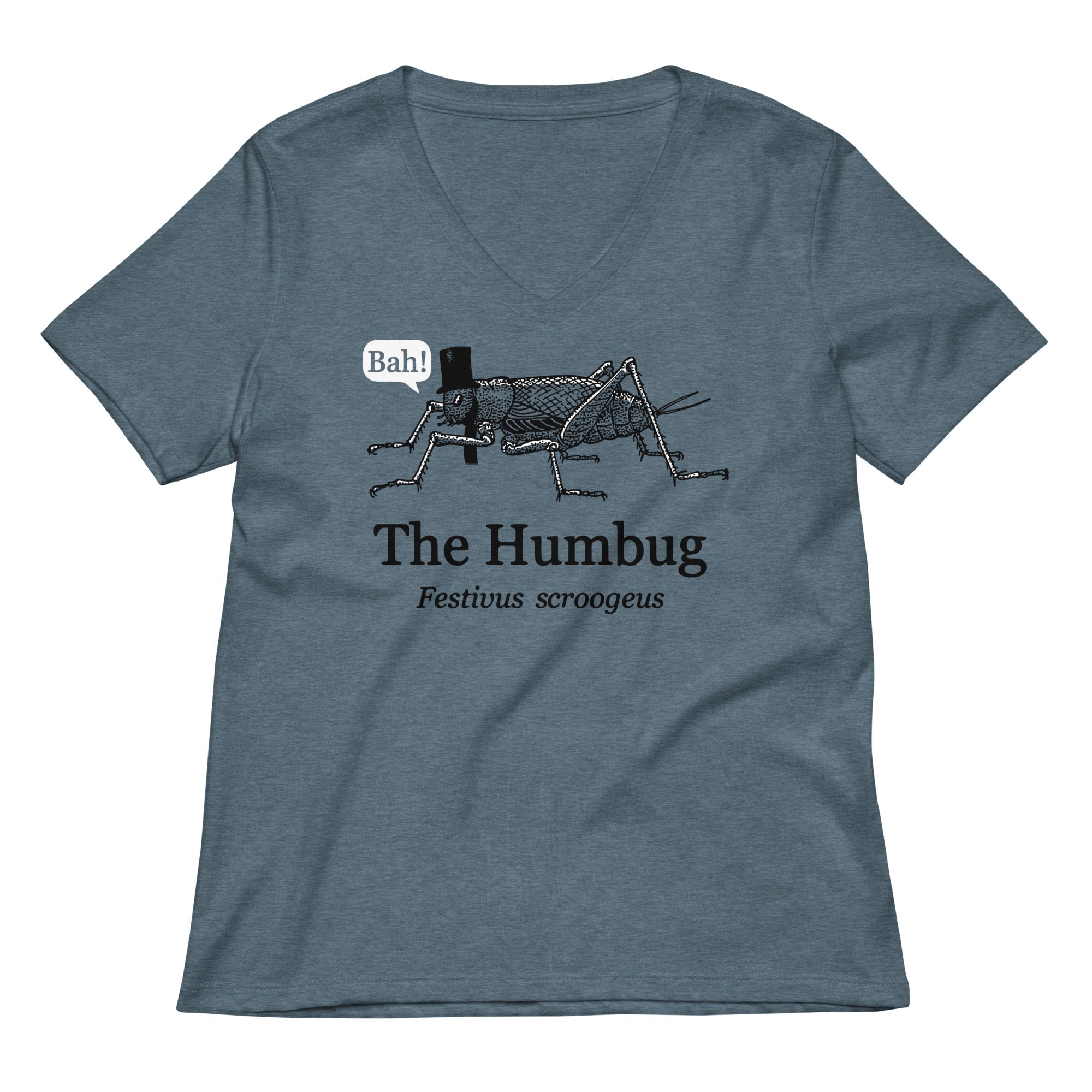 The Humbug Women S V Neck Tee V Neck T Shirt US Trend
