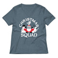 Christmas Squad Women S V Neck Tee V Neck T Shirt Clean Design