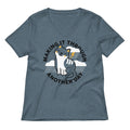 Making It Through Another Day Women S V Neck Tee V Neck T Shirt US Trend