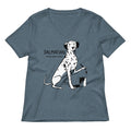 How Dalmatians Are Made Women S V Neck Tee V Neck T Shirt Clean Design
