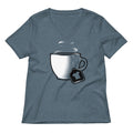 Tea Shirt Women S V Neck Tee V Neck T Shirt Everyday Wear