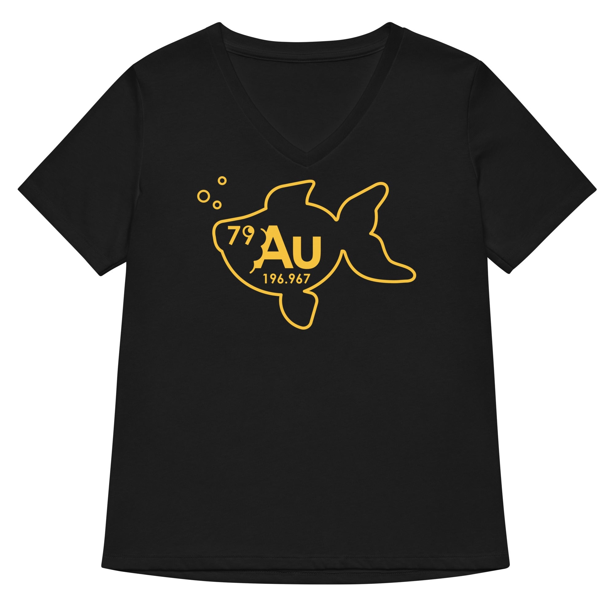 Goldfish Women S V Neck Tee V Neck T Shirt Everyday Wear
