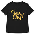 Yes Chef Women S V Neck Tee V Neck T Shirt Minimal Style