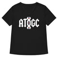 Atgc Dna Women S V Neck Tee V Neck T Shirt Premium Print