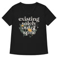 Existing Solely Out Of Spite Women S V Neck Tee V Neck T Shirt Gift Ready