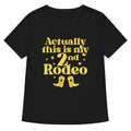Actually This Is My 2nd Rodeo Women S V Neck Tee V Neck T Shirt Minimal Style