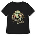 Hold On To Your Butts Women S V Neck Tee V Neck T Shirt Gift Ready