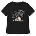 Come To The Dark Side We Have Cookies Women S V Neck Tee V Neck T Shirt Clean Design