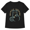 Quietly Judging Women S V Neck Tee V Neck T Shirt Minimal Style