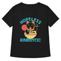 Hopeless Ramentic Women S V Neck Tee V Neck T Shirt Everyday Wear