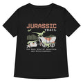 Jurassic Trail Women S V Neck Tee V Neck T Shirt Clean Design