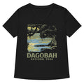 Dagobah National Park Women S V Neck Tee V Neck T Shirt Everyday Wear