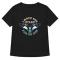 I Move The Stars For No One Women S V Neck Tee V Neck T Shirt Everyday Wear