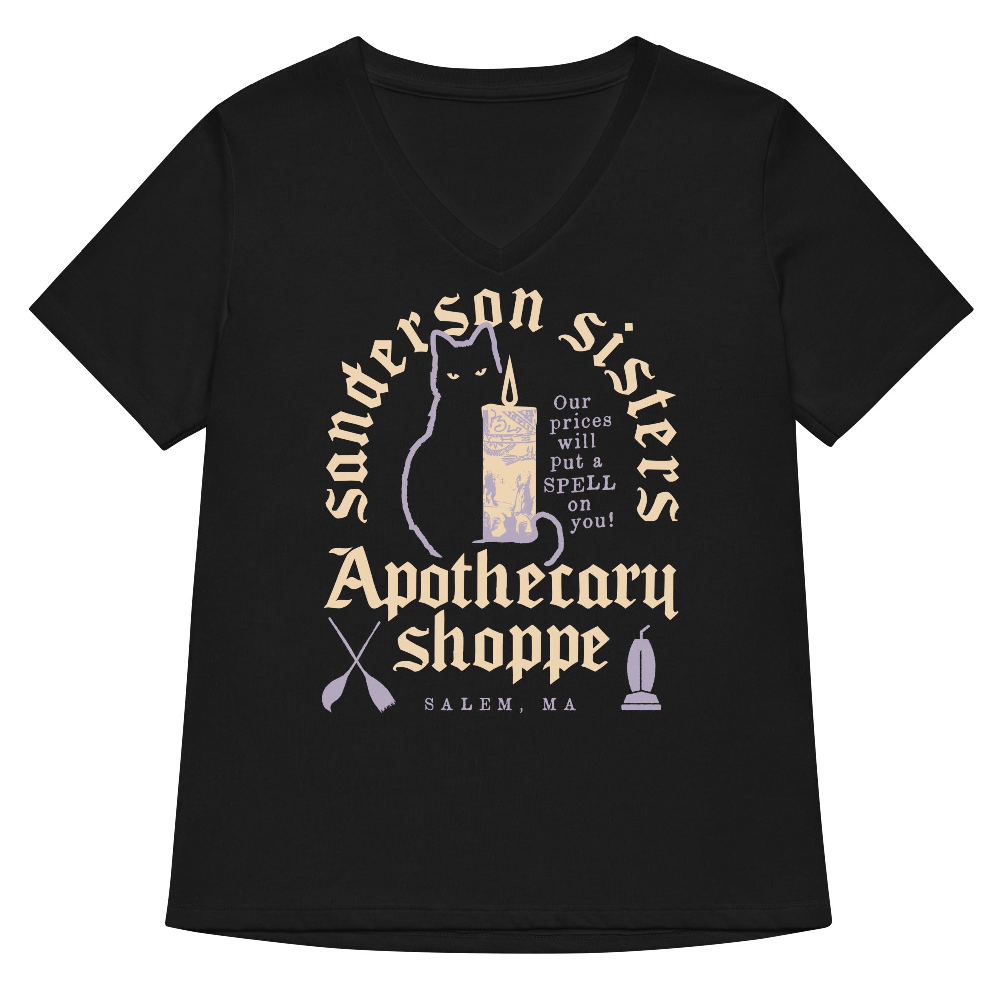 Sanderson Sisters Women S V Neck Tee V Neck T Shirt Minimal Style