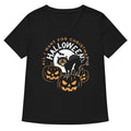 All I Want For Christmas Is Halloween Women S V Neck Tee V Neck T Shirt US Trend